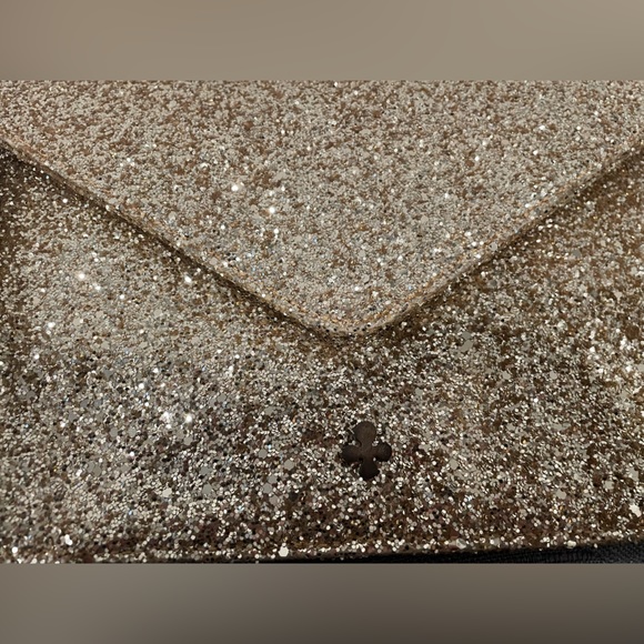 Lilou Paris sparkle gold wristlet bag - Picture 5 of 6